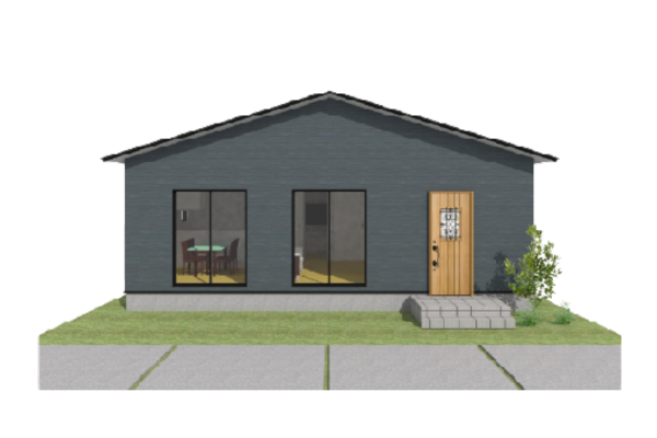 ロフト空間のある平屋 注文住宅「HIRAYA」