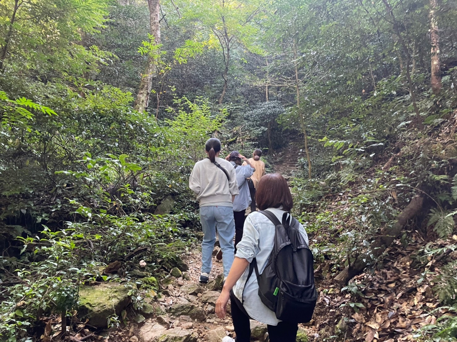 金華山登山「瞑想の小径」